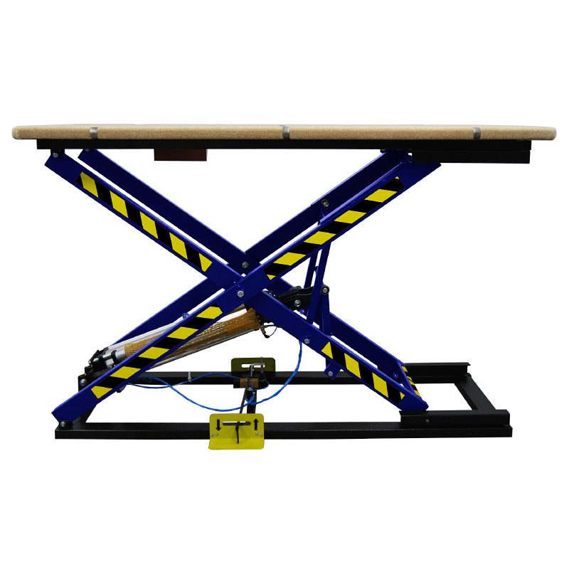 Pneumatic lift table